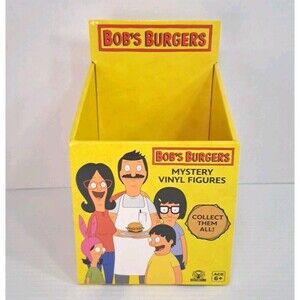 Bob's Burgers Mystery Vinyl Figures CultureFly Collectors Display Box Set Show